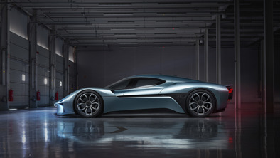 NIO konceptbil EP9 set fra siden