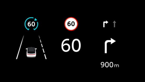 Forbedret Head-up display